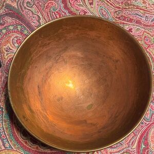 Copper Decorative Bowl